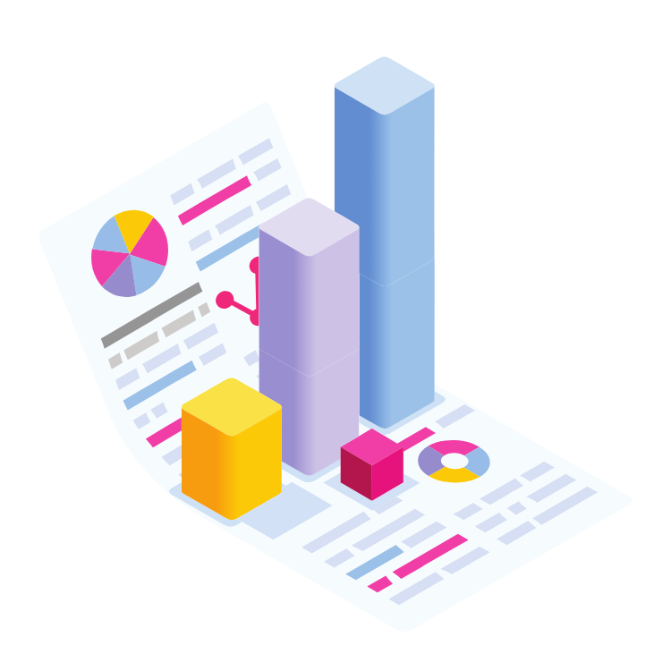 3d illustration of data portal